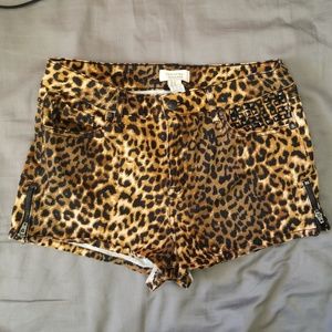 Forever 21 Leopard Print Shorts